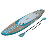 Bestway Φουσκωτή Σανίδα SUP / Kayak με Μήκος 3.35m Τιρκουάζ 6532E